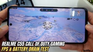 Realme C55 Call of Duty Mobile Gaming test CODM | Helio G88, 90Hz Display