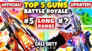 Top 5 BEST Guns In Season 3 Battle Royale | Call Of Duty Mobile | Best LONG RANGE Weapons In CODM BR