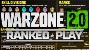 Así es el Modo Ranked de Call Of Duty Warzone 2.0