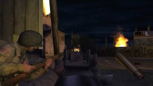 Call of Duty - прохождение - миссия 2 - Деревня в огне