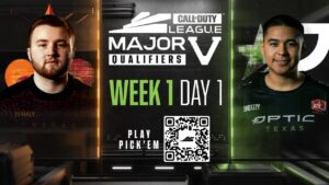 Call of Duty League Major V Qualifiers | Week 1 Day 1