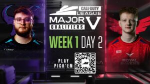 Call of Duty League Major V Qualifiers | Week 1 Day 2