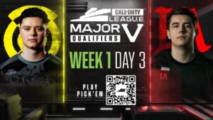 Call of Duty League Major V Qualifiers | Week 1 Day 3