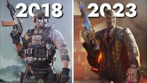 EVOLUTION OF CALL OF DUTY MOBILE!  (2018 vs 2023)