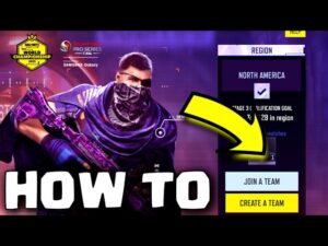 How to JOIN or CREATE A TEAM for STAGE 2 in COD Mobile