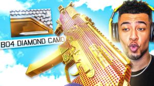 I GOT the NEW DIAMOND CAMO in MW2.. Very Rare!