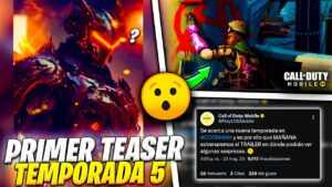 PRIMER TEASER OFICIAL de TEMPORADA 5 de COD MOBILE + MAÑANA TRAILER y ¿PERSONAJE MITICO? | LoboJz