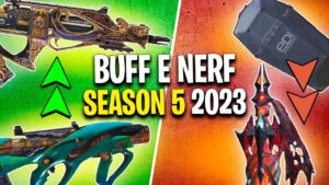 Todas as MUDANÇAS da SEASON 5 do COD MOBILE | BUFFs e NERFs em 2023