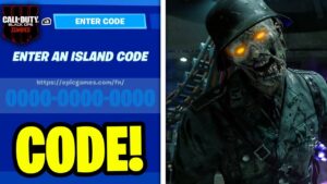 CALL OF DUTY BLACK OPS ZOMBIES MAP CODE FORTNITE CREATIVE 2.0!