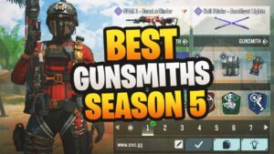 COD MOBILE Season 5 Top Ten Weapons and BEST GUNSMITH FOR CODM! #codmobile_partner