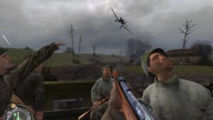 Call of Duty: Второй фронт - Call of Duty: United Offensive - прохождение - миссия 9 - Окопы