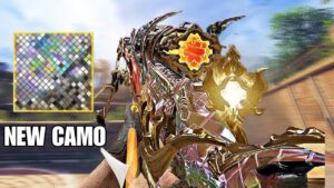 Grinding The New Camo "Pixilated Agression" Best Camo In Codm