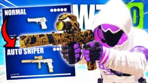 I Created A Fully Automatic Sniper Pistol in Warzone