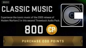 Infinity Ward charging $10 for the MWII "Classic Music" pack