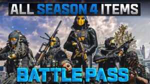 Modern Warfare 2: ALL SEASON 4 BATTLEPASS ITEMS (Blackcell and 100 Tiers Review)