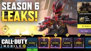 *NEW* Season 6 Battle Pass! Mythic Templar Draw + Free Rewards & more! COD Mobile Season 6 Leaks