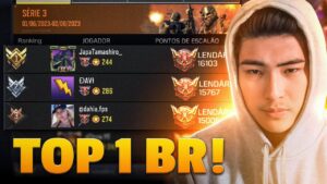 PEGUEI MAIS UMA VEZ TOP 1 DO BRASIL NO COD MOBILE!