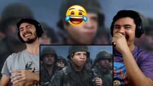 REACT SÓ B@L@ NO DIA D! - Call of Duty WW2 (Games EduUu)