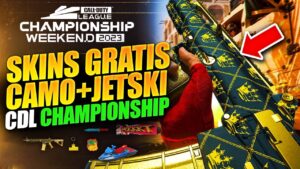 RECOMPENSAS GRATIS CALL OF DUTY LEAGUE CHAMPIONSHIP 2023 (SOLO HOY SKINS, JETSKI y AMULETO)