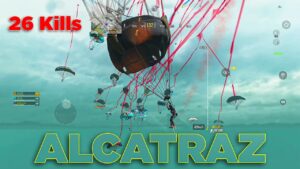 26 Kills in Alcatraz Custom on 80+MS | Iranian Lobby | Call of duty mobile