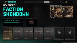 ALL MW2 Faction Showdown Event Challenges & Operator Rewards.. (NEW Season 5 Shadow Company Unlocks)