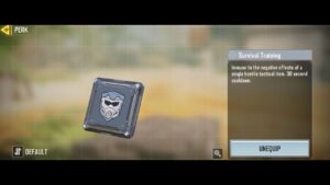Call of Duty®: Mobile - MP Perk -  Survival Training