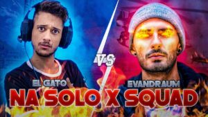 EL GATO VS EVANDRAUM NA SOLO X SQUAD 🔥🔥🔥  // CALL OF DUTY MOBILE