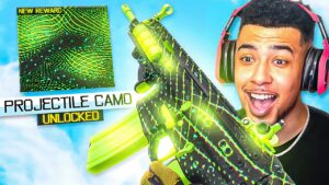 I UNLOCKED the NEW PROJECTILE CAMO in MW2! (RAID 4 CAMO)