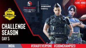 कॉल ऑफ़ ड्यूटी: मोबाइल,IN Snapdragon Pro Series Mobile Challenge, World Champs Stage 4, दिन 5, हिंदी