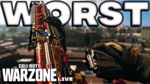 Live Call of Duty: Warzone Gameplay: Using the Worst