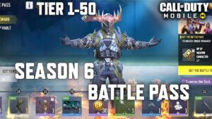 *NEW* Season 6 Battle Pass Tier 1-50 | All BP Rewards Gameplay | Season 6 COD Mobile Leaks 2023