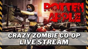 Rotten Apple - Crazy Co-Op Call of Duty Zombie Style Shooter Live Stream