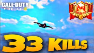 SOLO VS SQUAD 33 KILLS LEGENDARY RANK FULL GAMEPLAY | Call of Duty Mobile Battle Royale