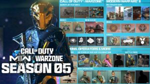 Season 05: 6 Weapons, 5 MP Maps, 4 Battlepass Operators, & MWIII Event