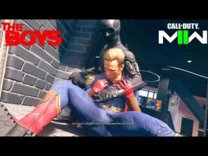 The Boys Black Noir With Finishing Moves - MW2 Finishers