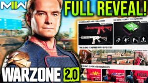 WARZONE: Season 4 Reloaded FULLY REVEALED! New Roadmap, Shotgun, The Boys Crossover, & More!