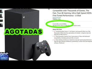 XBOX SERIES AGOTADAS POR EL EFECTO Call Of Duty