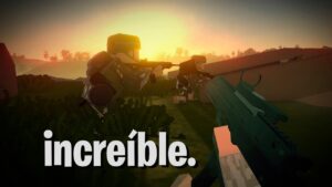 este JUEGO parece ROBLOX y CALL OF DUTY