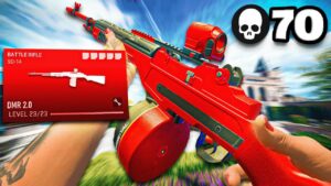 new *SECRET* DMR 2.0 in WARZONE 2! 😍 (Vondel Park Warzone)