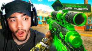 the NEW ANIMATED CAMO UNLOCKED in MW2, but... (Projectile Camo)