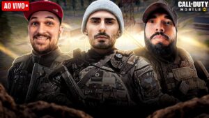 CALL OF DUTY MOBILE - LIVE ESPECIAL COM A PARTICIPAÇÃO DO ZOMBE GAMER E EVANDRAUM