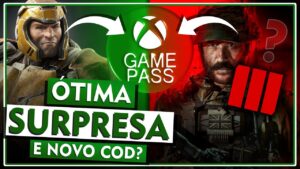 CARAMBA! ÓTIMA SURPRESA HOJE e NOVO CALL OF DUTY no XBOX GAME PASS?
