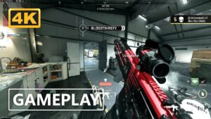 Call of Duty Modern Warfare 2 Multiplayer Shadow Siege M13C Gameplay 4K [MW3 Blueprint]