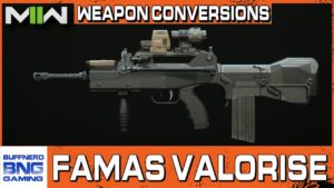 FAMAS Valorise Weapon Conversion - Call Of Duty Modern Warfare II
