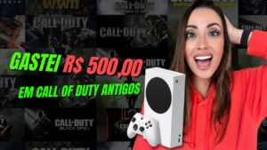 GASTEI R$ 500,00 para jogar CALL OF DUTY Antigos no Xbox Series S.