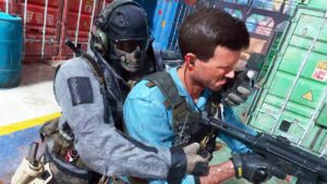 Graves vs Ghost Epic Fight in CALL OF DUTY: MODERN WARFARE 2