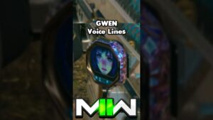 MW2 - GWEN "Talking Gunscreen" Voice Lines (The last one 👀)