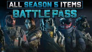 Modern Warfare 2: ALL SEASON 5 BATTLEPASS ITEMS (Blackcell and 100 Tiers Review)