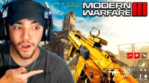 My FIRST GAMES on Modern Warfare III.. (MW3 Reveal)