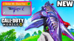 *NEW* LEGENDARY STRIKER 45 - SHARP FINS 😍 (COD MOBILE)